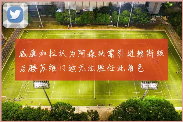 威廉加拉认为阿森纳需引进赖斯级后腰苏维门迪无法胜任此角色