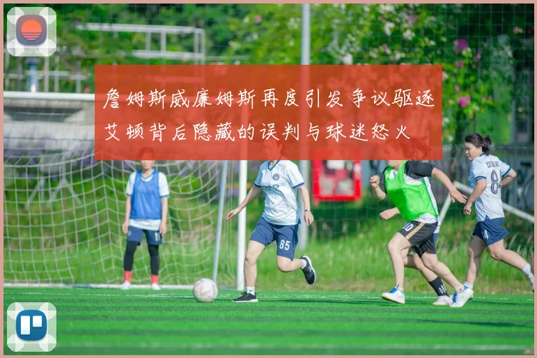 詹姆斯威廉姆斯再度引发争议驱逐艾顿背后隐藏的误判与球迷怒火